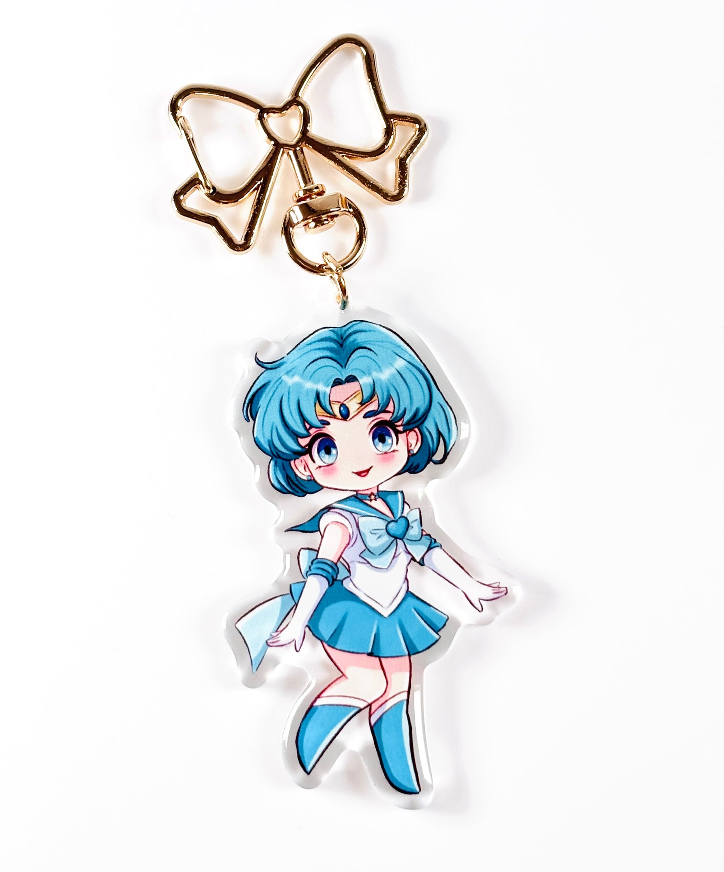 Chibi Sailor Mercury Acrylic Keychain / Keyring