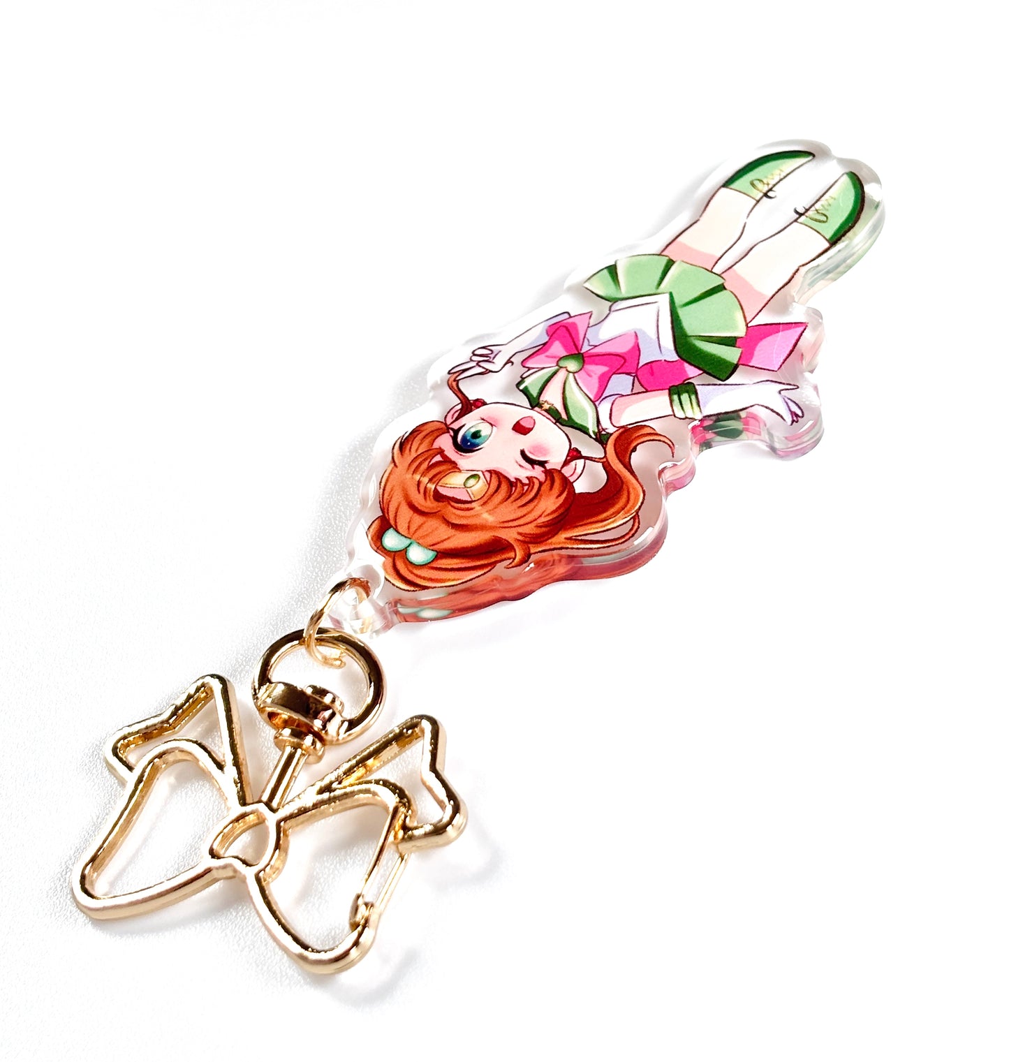 Chibi Sailor Jupiter Acrylic Keychain / Keyring