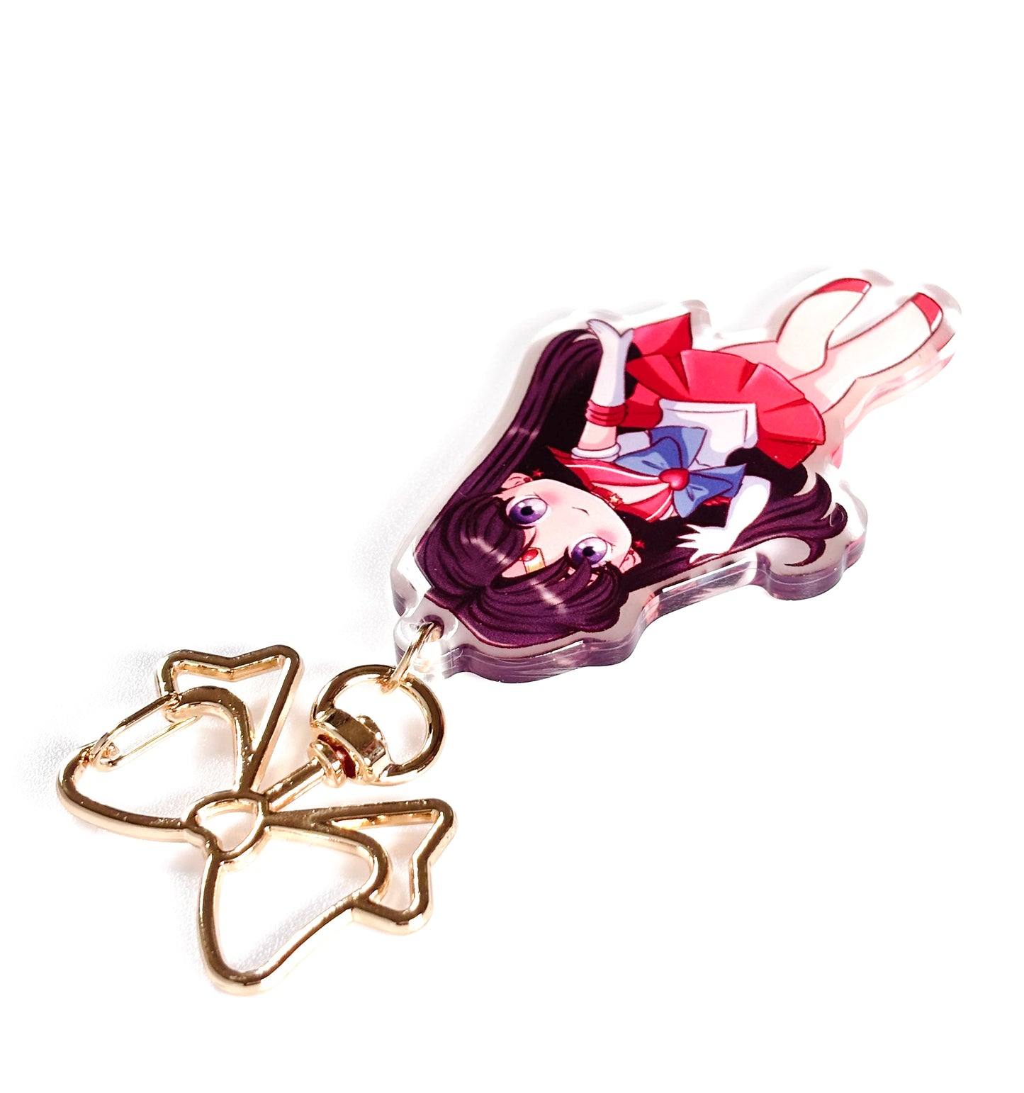 Chibi Sailor Mars Acrylic Keychain / Keyring