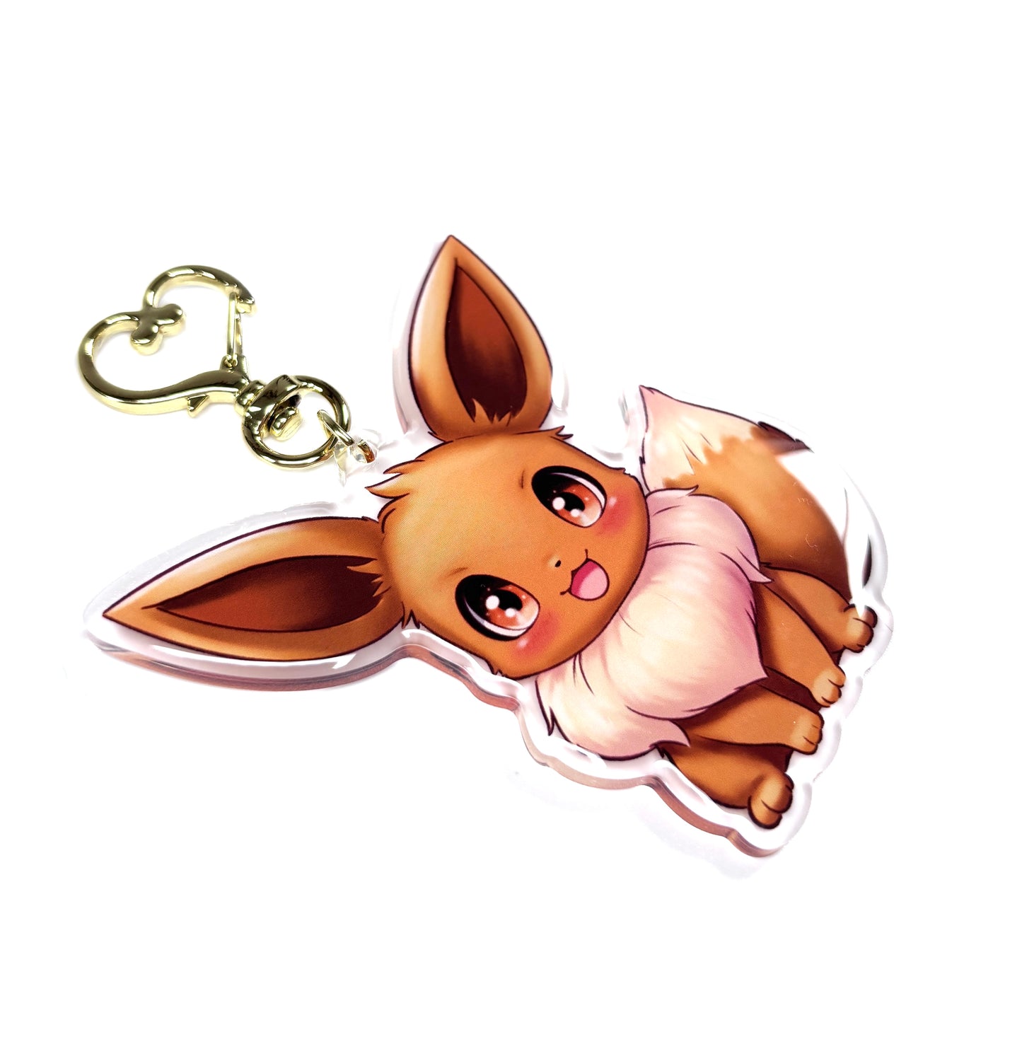 Kawaii Cute Eevee Acrylic Keychain / Keyring