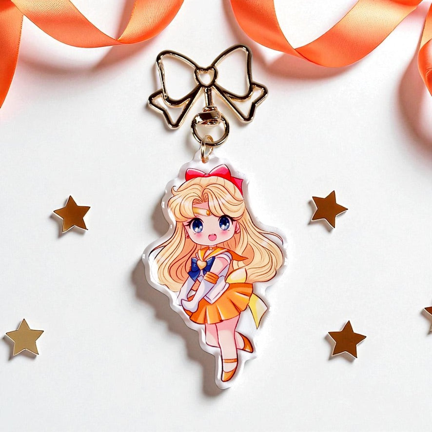 Chibi Sailor Venus Acrylic Keychain / Keyring