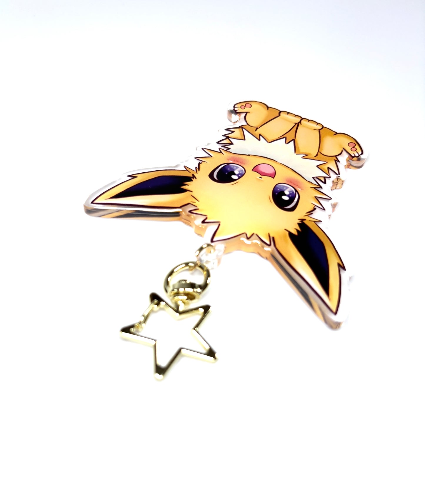 Kawaii Cute Jolteon Acrylic Keychain / Keyring