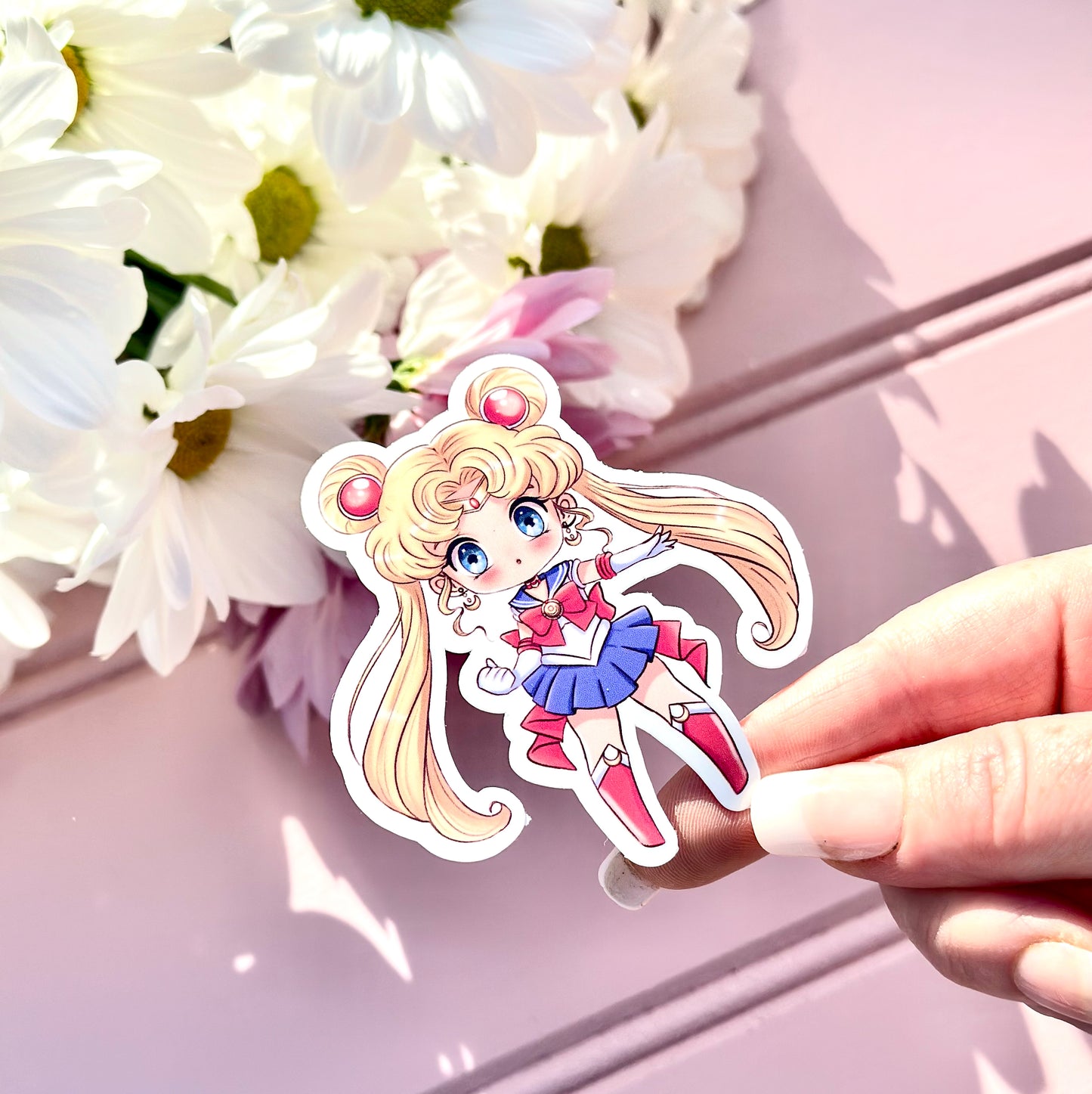 Chibi Sailor Moon Vinyl Die Cut Sticker