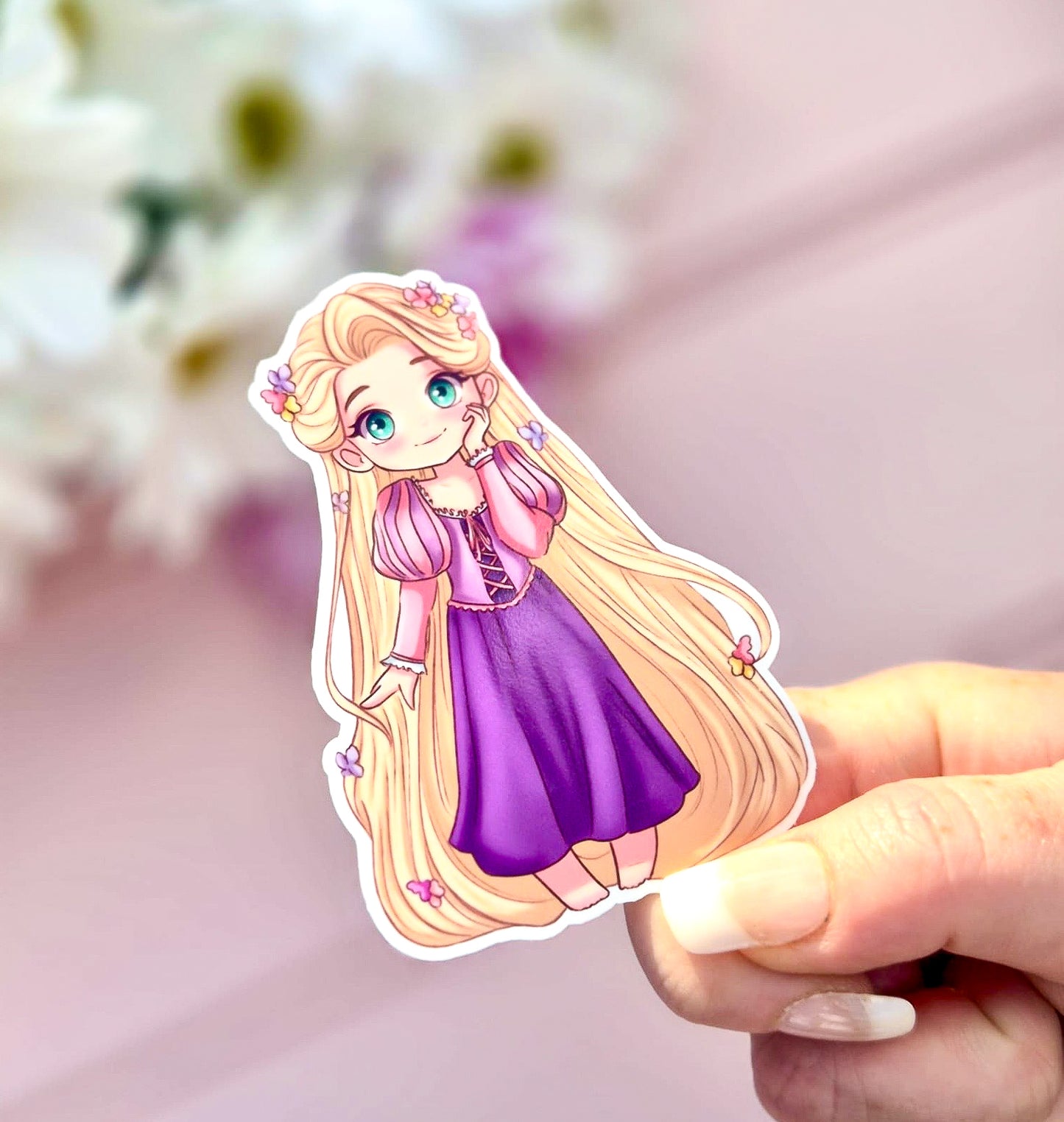Rapunzel princess Vinyl Die Cut Sticker