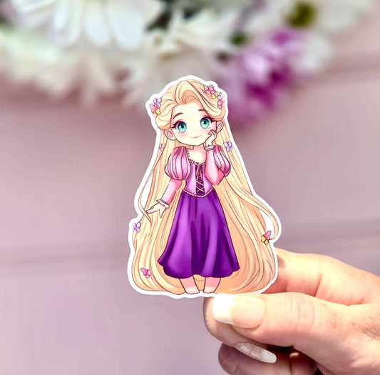 Rapunzel princess Vinyl Die Cut Sticker
