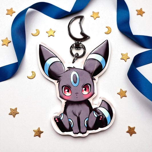 Kawaii Cute Shiny Umbreon Acrylic Keychain / Keyring