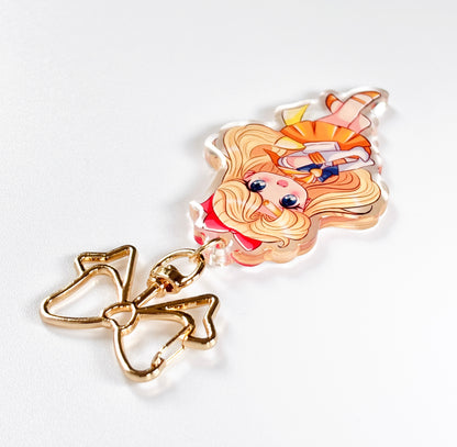 Chibi Sailor Venus Acrylic Keychain / Keyring