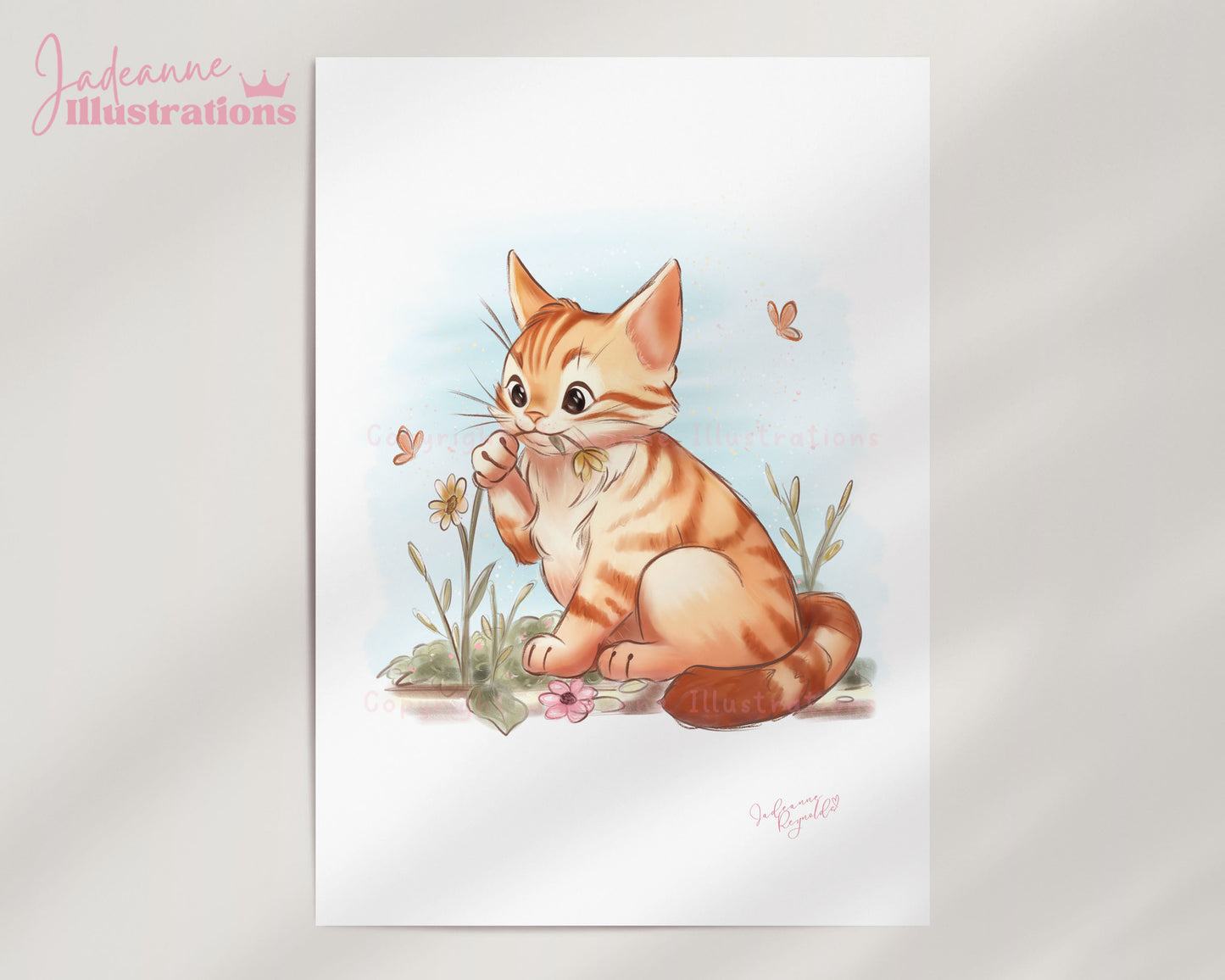 Cat Art Print