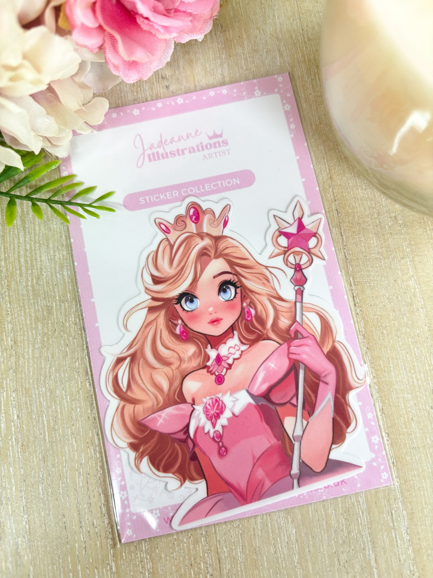 Princess Of Wishes die cut Sticker