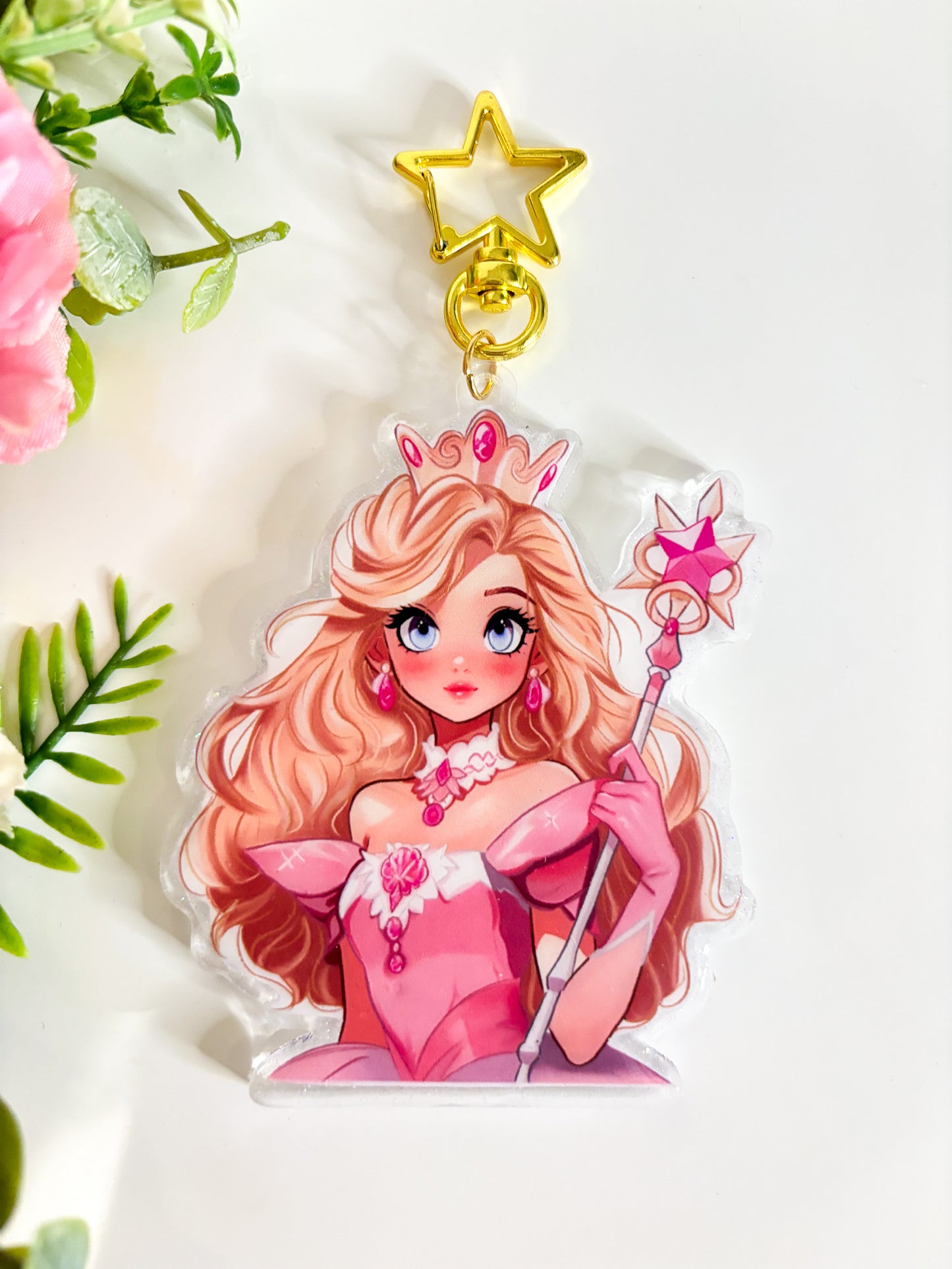 Princess of Wishes Resin Keyring