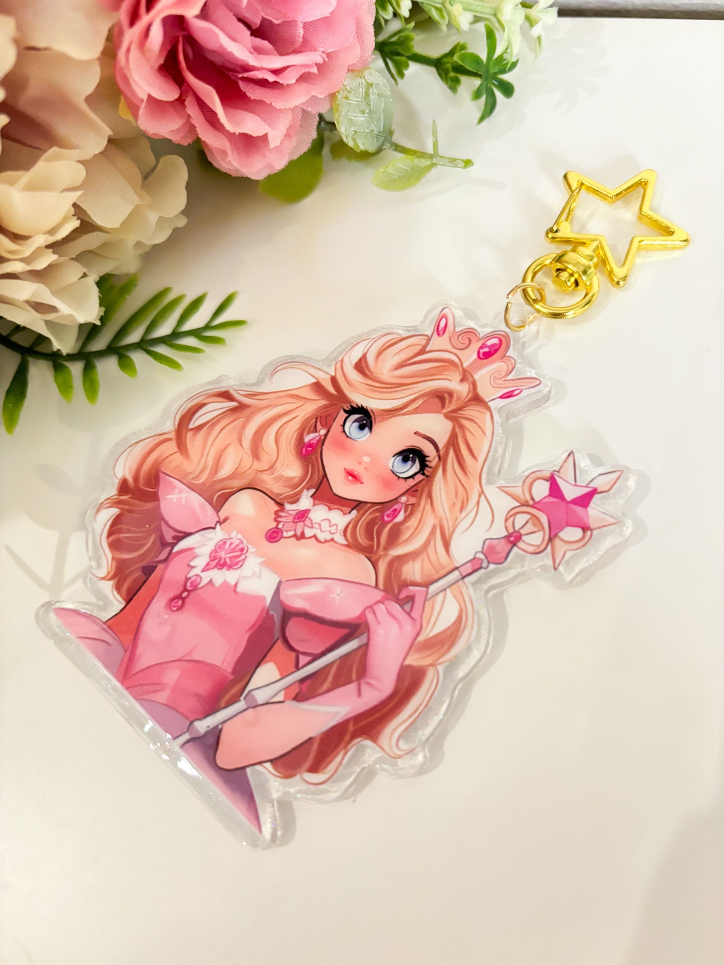 Princess of Wishes Resin Keyring