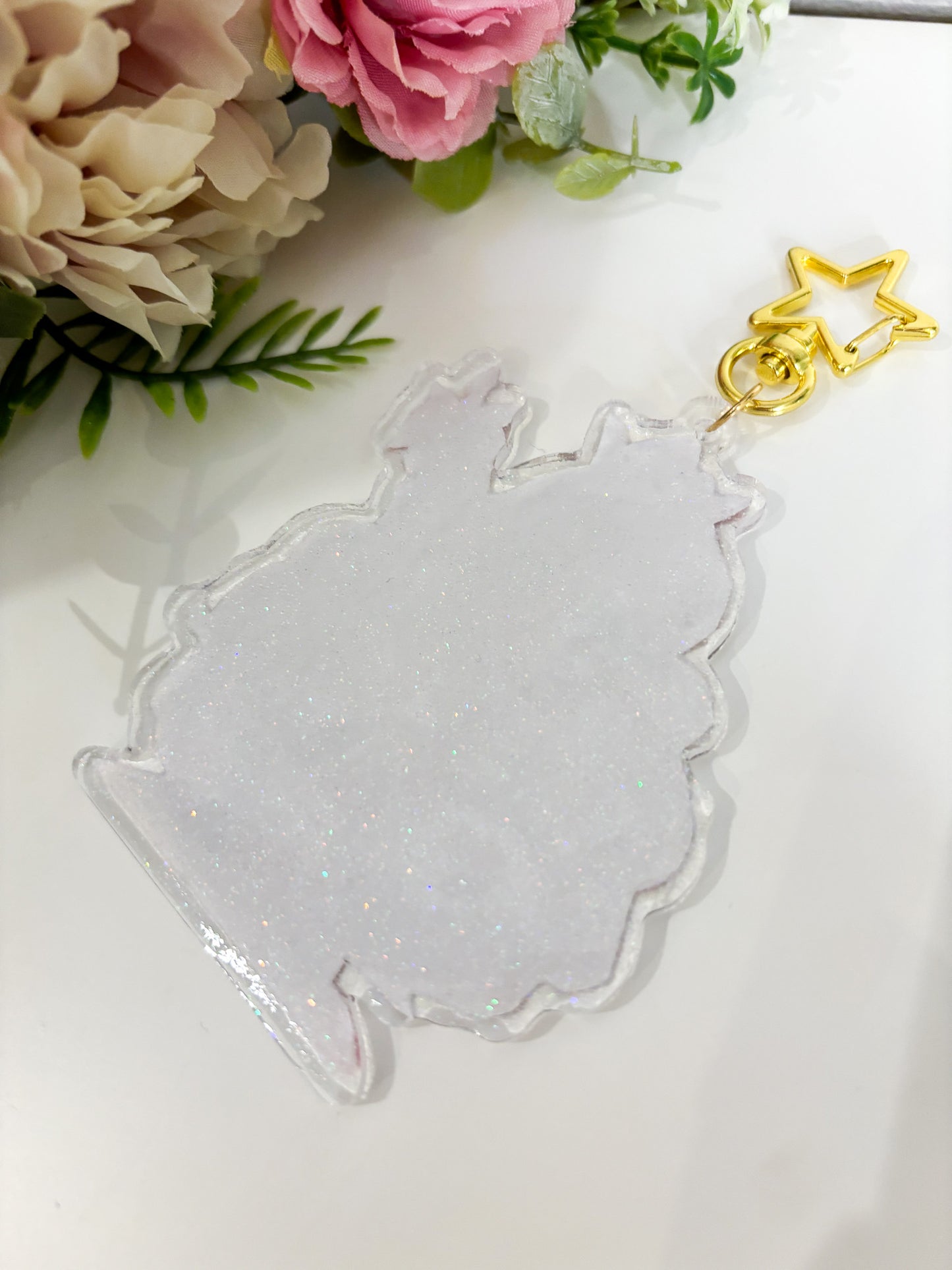 Princess of Wishes Resin Keyring