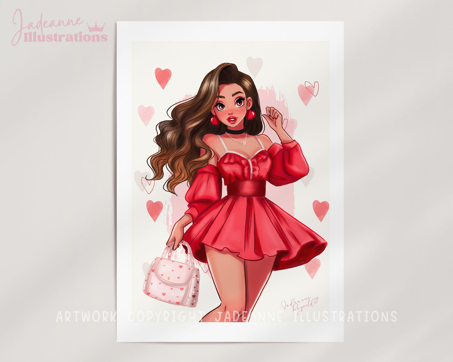 Fashion Girl Art Print