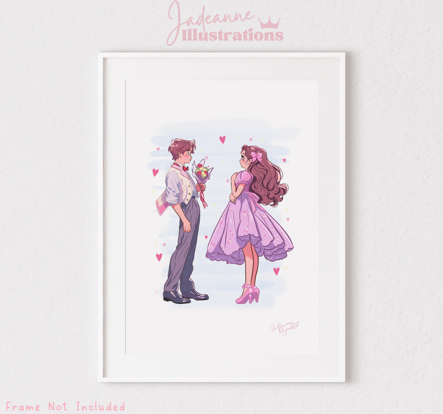 Prom Date Art Print