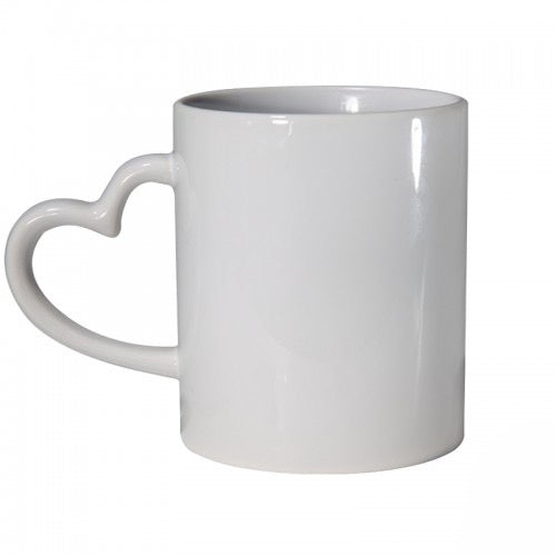 Princess 11 oz Heart handle mug